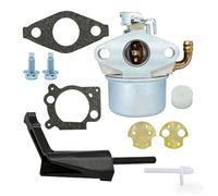 TDCuizent Kit de carburador para motores B&S 214706T 215434 121402 126402 157202 214731 Conjunto de mezclador de combustible de metal para piezas de cortacésped instalar juego de repuesto