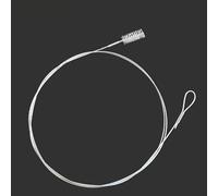 TDCuizent Limpiador de tuberías de drenaje de techo corredizo de coche, herramienta de alambre de acero de resorte flexible para limpieza automática de sistema de drenaje de CA y vehículo, cerdas de
