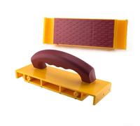 TDCuizent Mango de seguridad para carpintería: agarre ergonómico y bloque de empuje antideslizante para cortar pulido y enrutamiento con 3 vías para profesionales y aficionados