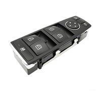 TDCuizent Master Power Interruptor de puerta de ventana para Mercedes para Benz GL450 2013-2016 GLE GLS A B CLA Clase W166 W292 Reemplazo directo OEM 1669054400 2049058202 Control eléctrico estable