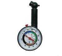 TDCuizent Medidor de presión de neumáticos, puntero mecánico de desinflado de neumáticos, herramienta de monitor de inflado automático para coche, vehículo, SUV, motocicleta, lectura precisa, plástico