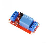 TDCuizent Módulo de relé de 1 canal con aislamiento optoacoplador 5V/12V/24V placa de expansión de disparador de alto nivel bajo tolerante a fallos para proyectos electrónicos Arduino Pi DIY (24V)