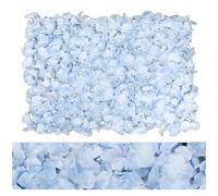 TDCuizent Panel de pared de flores de hortensias artificiales, 40 x 60 cm, telón de fondo floral de seda para decoración de bodas, fiestas, eventos, fotomatón, jardín, decoración del hogar
