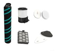 TDCuizent Piezas de repuesto para aspiradora robot Shark IP3251/IP3251C/IP32521, 1 juego con rodillo, filtros y filtro de estación base de algodón para sistema de limpieza Shark