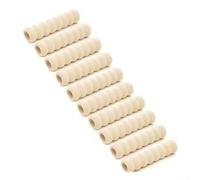 TDCuizent Protectores de parachoques de manija de puerta, protector de pared de goma de nitrilo con agarre en espiral que absorbe los golpes para el hogar, oficina, hotel, evita rozaduras y daños, se