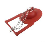 TDCuizent Repuesto de aleta de inodoro de goma de silicona para válvulas de descarga de 2 pulgadas, sello de válvula de drenaje flexible para fábulas Ankara, flores, Laureate Rosario, modelos rojo