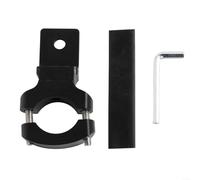 TDCuizent Soporte de extensión de luz auxiliar LED para motocicleta, 8-32 mm, montaje de aleación de aluminio ajustable para ajuste en manillar, ajuste de ángulo de 360°, no requiere herramientas