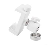 TDCuizent Soporte de montaje de cámara ajustable con perforador de clip grande, soporte de pared para seguridad del hogar para cámaras de 6 mm con agujero de tornillo inclinable y giratorio para uso