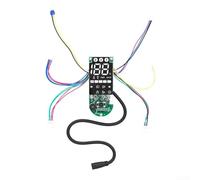 TDCuizent Tablero de instrumentos eléctrico Scooter Placa de circuito LCD Conectividad Inalámbrica Pantalla Asamblea ABS Material Ligero 32g 7.6x3.1cm Para Mi Scooter Eléctrico 5 Reemplazo