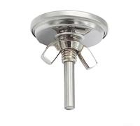 TDCuizent Termómetro de parrilla de acero inoxidable para Weber 200 300 Series E S 20 220 30 Q20 Q220 Q300 Q320 Gas BBQ Medidor de temperatura 45mm 50-600F Pieza de repuesto resistente al calor