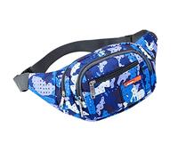 TDEOK Bolso bandolera para hombre y mujer, bolso de hombro informal, bolsa de libros para escuela, viajes, camping, bandolera, riñonera táctica para hombre, BU1, talla única