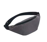 TDEOK Deportivo hombro casual moda 2019 bolsa bolsa unisex al aire libre bolsas de cadera para, gris, talla única