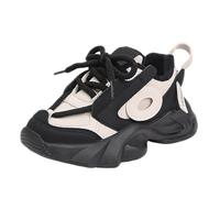 TDEOK Fashion Big Kids Winter Water Proof Flat Keep Warm Boots Comfortable Shoes Kinderschuhe Mädchen Sneaker Türkis, Negro , 31 EU