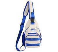 TDEOK Riñonera Custom New Running Hombres y Mujeres Color a juego Bolsa de Cinturón Deportivo Impermeable de Gran Capacidad Mujer Bolsos Bandoleras Amarillo, Blanco, talla única, Mochilas Duffel