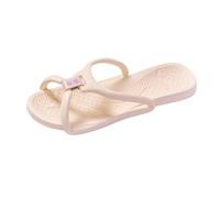 TDEOK Zapatillas de viaje plegables para parejas, hoteles, antideslizantes, para viajes, cómodas, interiores, baños, casas, para hombres y mujeres, zapatos deslizantes, beige, 43 EU