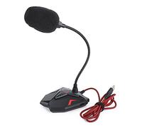 TDHERNXX Micrófono USB Plug Play Receptor de grabación Capacitivo omnidireccional, micrófono de Conferencia con indicador LED de Silencio, micrófono de Condensador de Alta sensibilidad