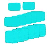 TDHLW Lake Blue,14pc, Paquete de 14 Fundas de CojíN para Exteriores, Repuesto para Muebles de Patio con Cremallera, para Sofá Seccional de 6 Plazas, Sofá, Solo Fundas