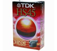TDK 45HS Video Cassette 45 min 1 Pieza(s) - Cinta de Audio/Video (45 min, 1 Pieza(s))
