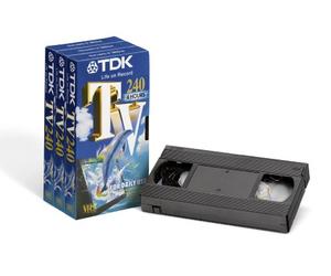 TDK E-240TVED3-10UK - Cintas VHS vírgenes (Pack de 3 Unidades)