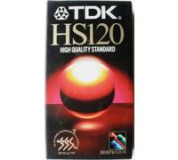 TDK E120 HS Cintas en Blanco