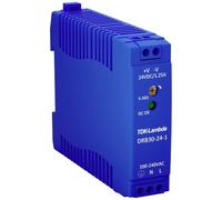 TDK -Lambda 1092072 DRB-30-24-1 - Fuente de alimentación para carril DIN (raíl DIN), 24 V/CC, 1,25 A, 30 W, 1 x