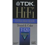 TDK t120hf Hi-Fi VHS cinta (120 minutos) [Electronics]
