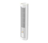 Tdkjfoutr Aire Acondicionado Portátil Automático Remoto Mini Aire Acondicionado Personal USB con Ventilador Eléctrico de 3 Velocidades Blanco