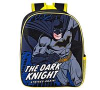 TDL Batman - Mochila escolar The Dark Knight para niños y viajes, azul