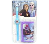 TDL Disney Frozen Set De Regalo Reloj + Billetera - Licenciado Oficialmente -Watch & Wallet