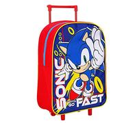 TDL Mochila de mano plegable estándar para niños, para escuela, viajes, vacaciones (Sonic)