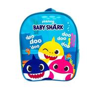 TDL - Mochila infantil para niños, diseño de tiburón Pinkfong, 29 cm, multicolor, talla única