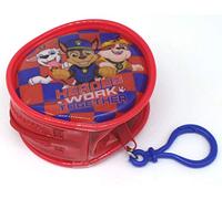 TDL Paw Patrol Billetera Billetera - Licenciado Oficialmente - 8 cm - Redondo - Cierre De Cremallera - Llavero - Coin Purse