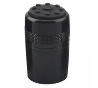 Tdoutop 2 Piezas Tapón Trasero para Caña de Pescar Tapa Final Cubierta Protectora Repuesto de Cola Aleación de Aluminio Ligeramente Texturizada con Drenaje