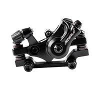 Tdoutop Pinza de Freno de Disco Mecánica Trasera F160 / R140 O R160 / Pinzas de Freno de Disco de Repuesto para Bicicleta de Carretera, Negro F160/R140