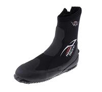 Tdoutop Zapatos de Buceo de Neopreno Suave de 5 Mm con Suela Vulcanizada Antideslizante Y Cremallera Impermeable para Proteger Los Pies en El Agua.
