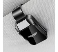 TDQTVH Clip de Gafas de Sol para Visera de Coche para Aston Martin DBX/DB11/DBS/DB12 Soporte Gafas Coche Clip Portagafas para Coche Accesorios Coche Interior,Black