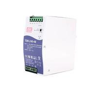 TDR-240-48 DC 48V 5A 240W Carril DIN Industrial trifásico Delgado con Fuente de alimentación con función PFC