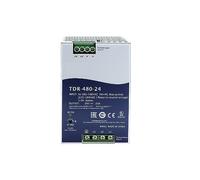 TDR-480 340-550VAC a DC 24V 48V 480W Fuente de alimentación de conmutación de riel DIN industrial trifásico con PFC 1 pieza (tamaño: 24V)