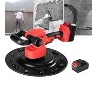 TDSYOCG Fratasadora Eléctrica 1680W, MáQuina Pulidora Y Alisadora De Paredes con 6 Velocidades Ajustables Y BateríA, Llana De Mortero De Cemento De HormigóN, para Alisar Y Pulir Paredes