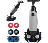 TDSYOCG Lavadora de Pisos Comercial, Fregadora de Suelos Profesional, Cepillo Rotativo 360°, Fregadora Sin Cable, Limpieza Húmeda y Seca, Capacidad de Limpieza de 13000 pies²/h, Fregadora