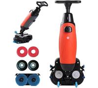 TDSYOCG Lavadora de Pisos Comercial, Fregadora de Suelos Profesional, Cepillo Rotativo 360°, Fregadora Sin Cable, Limpieza Húmeda y Seca, Capacidad de Limpieza de 13000 pies²/h, Fregadora