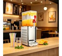 TDSYOCG Mejor Dispensador de Bebidas 2026 para Hostelería, Máquina de Zumos Profesional con Sistema de Agitación, Acero Inoxidable, Dispensador de Bebidas para Restaurante, Bar y Buffet de Hotel