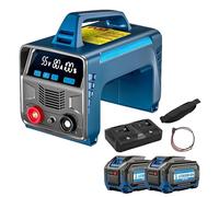 TDSYOCG Soldador Inverter MMA ARC, Máquina de Soldar a Batería Inalámbrica, con Tecnología IGBT, Arranque en Caliente, Fuerza de Arco, Pantalla LED, Reparación y Proyectos de Bricolaje