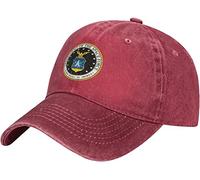 TDTRADD Space Force - Gorra de béisbol de mezclilla ajustable, Multicolor, Talla única