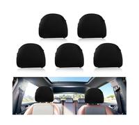 TDXWFBH 5 Piezas Funda para Reposacabezas de Coche, para Ford Tourneo Connect/Grand V408/Tourneo Courier B460 Lavable Funda Protectora para Reposacabezas, Accesorios Coches