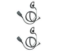 TDYU Auriculares en forma de G Walkie Talkie con micrófono PTT para Motorola Talkabout MH230R MR350R T200 T200TP T260 T260TP T460 T600 MT350R Radio de 2 vías, paquete de 2