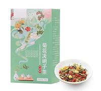 Té, 20 Bolsitas de té, con Crisantemo, Semillas de Cassia, Preparación Fría y Caliente, Bolsitas de Bebidas Herbales Saludables, Bolsitas de té Triangulares Individuales (Té de hierbas)