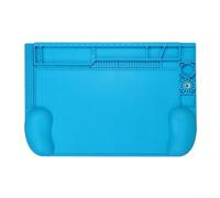 TE-604 - Alfombrilla de trabajo de silicona para soldadura y manejo de componentes en proyectos electrónicos, incluyendo teléfonos, tabletas, computadoras y placas de microcontrolador