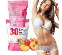 Té Adelgazante De 30 Días For Mujeres: Mezcla Natural De Desintoxicación Y Limpieza A Base De Hierbas For Apoyar La Cintura Y Controlar El Peso(2pcs)