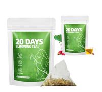 Té Adelgazante Desintoxicante De 20 Días: For Mejorar La Cintura, Limpiar Y Controlar El Peso(2pcs)